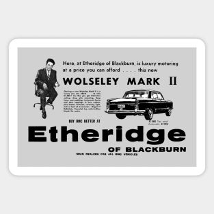 WOLSELEY MARK II - advert Magnet